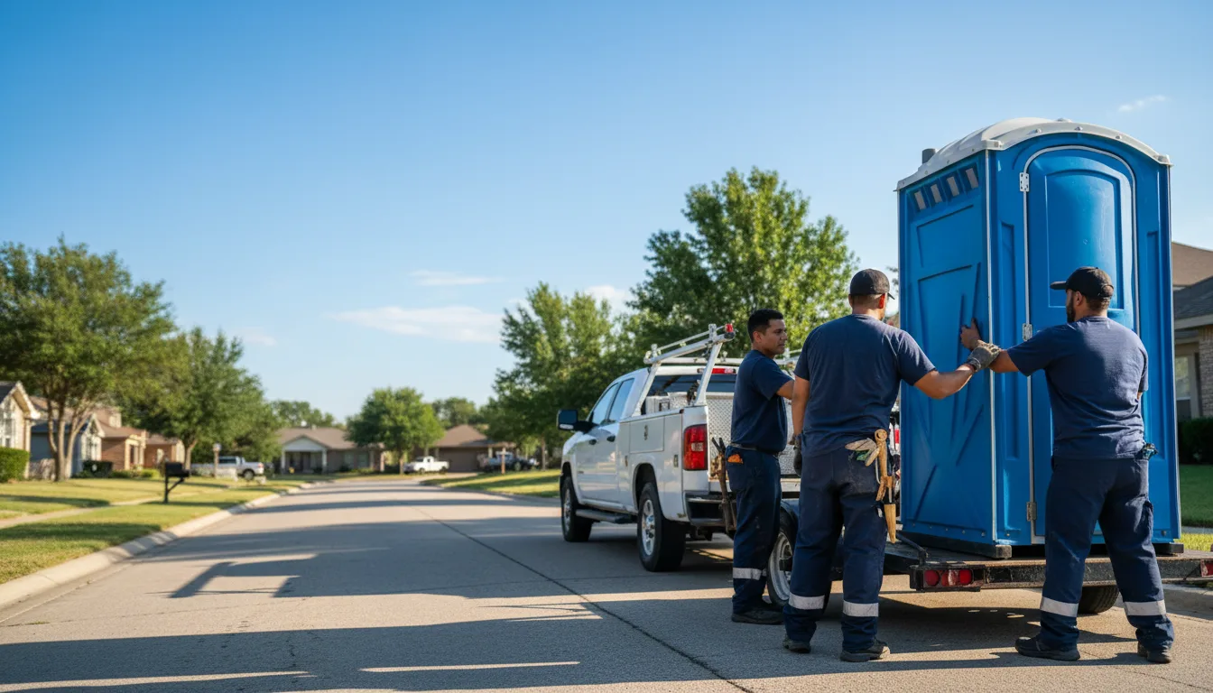 Portable Toilet Rental in Pecan Gap, TX near me